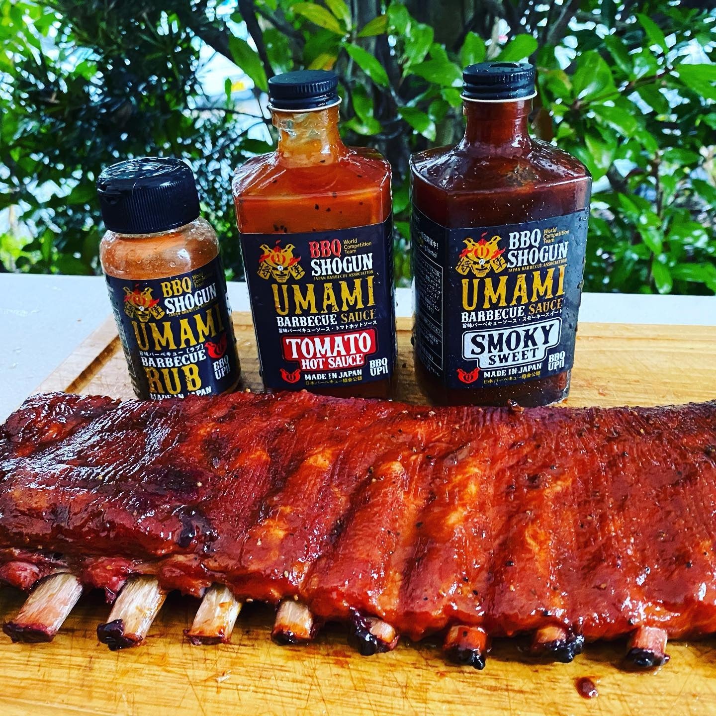 UMAMI BARBECUE SAUCE TOMATO HOT SAUCE